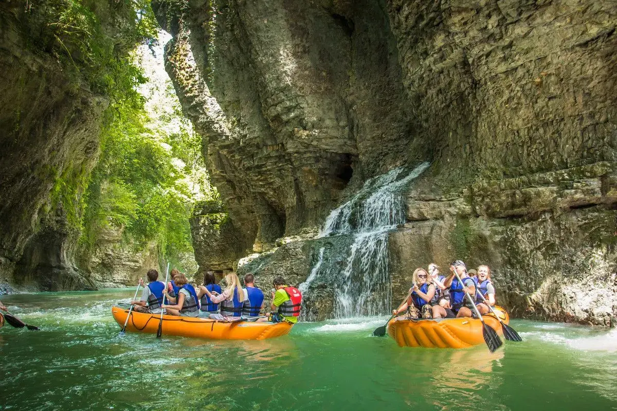 Martvili Canyons and Hot Springs